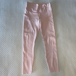 BRAND NEW Unused Fabletics Leggings Light Pink Size Small